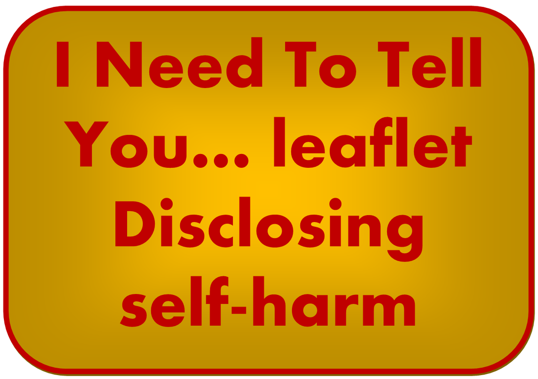 I need to tell you leaflet disclosure button