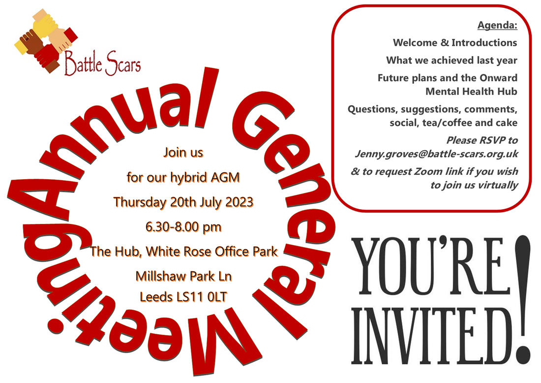 Poster about the AGM saying you're invited