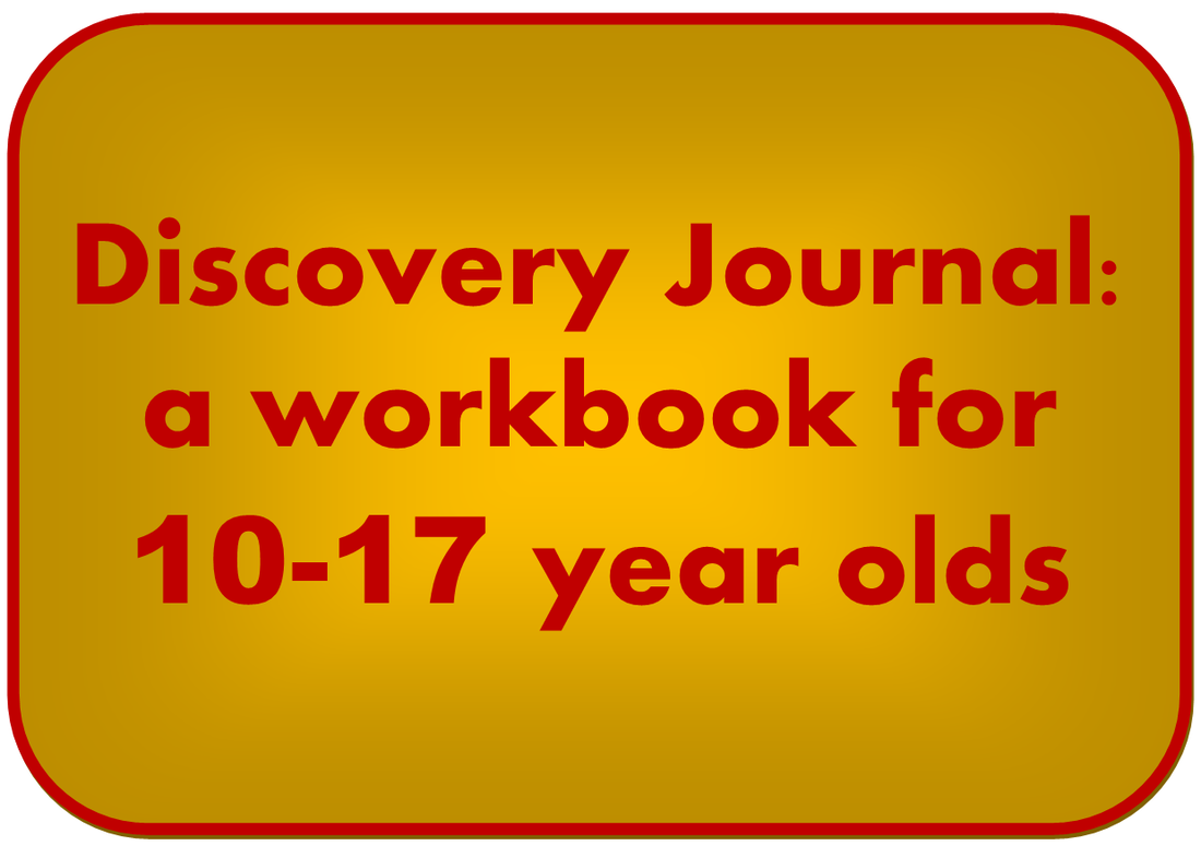 Discovery journal workbook for 10-17 year olds button