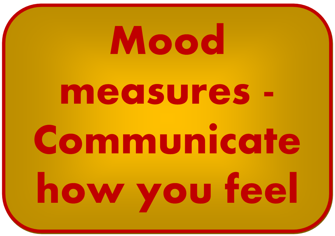 mood measures to communicate how you feel button