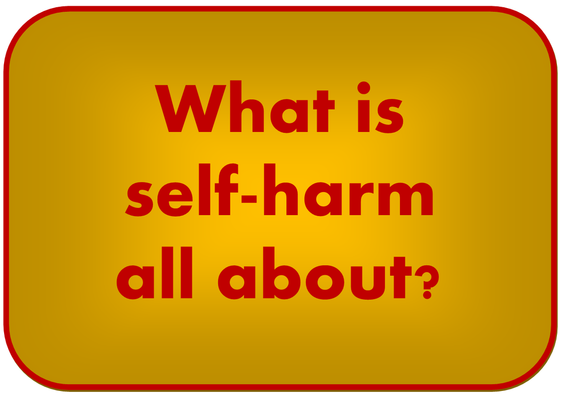 What is self-harm all about? button