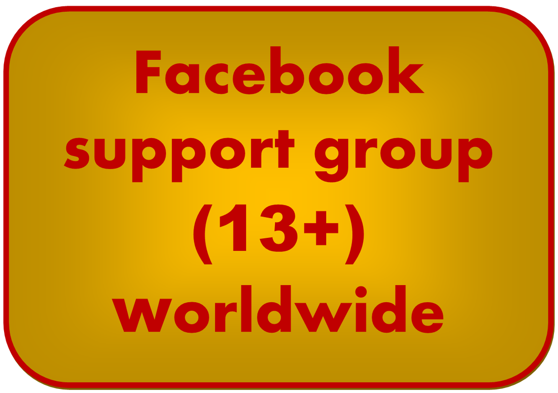 Facebook support group worldwide button